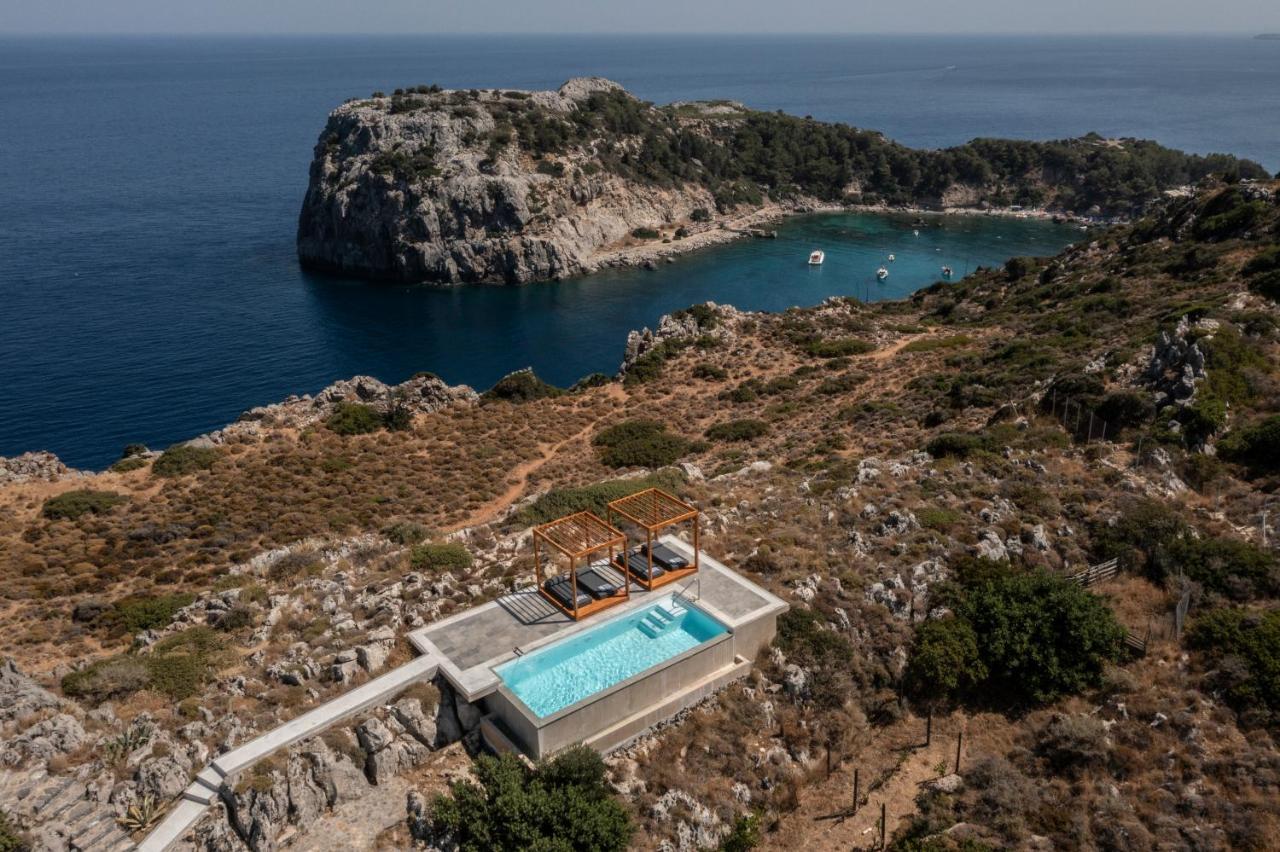 Pristine Seaview Villa , With 5-Star Resort Access Faliraki Eksteriør billede