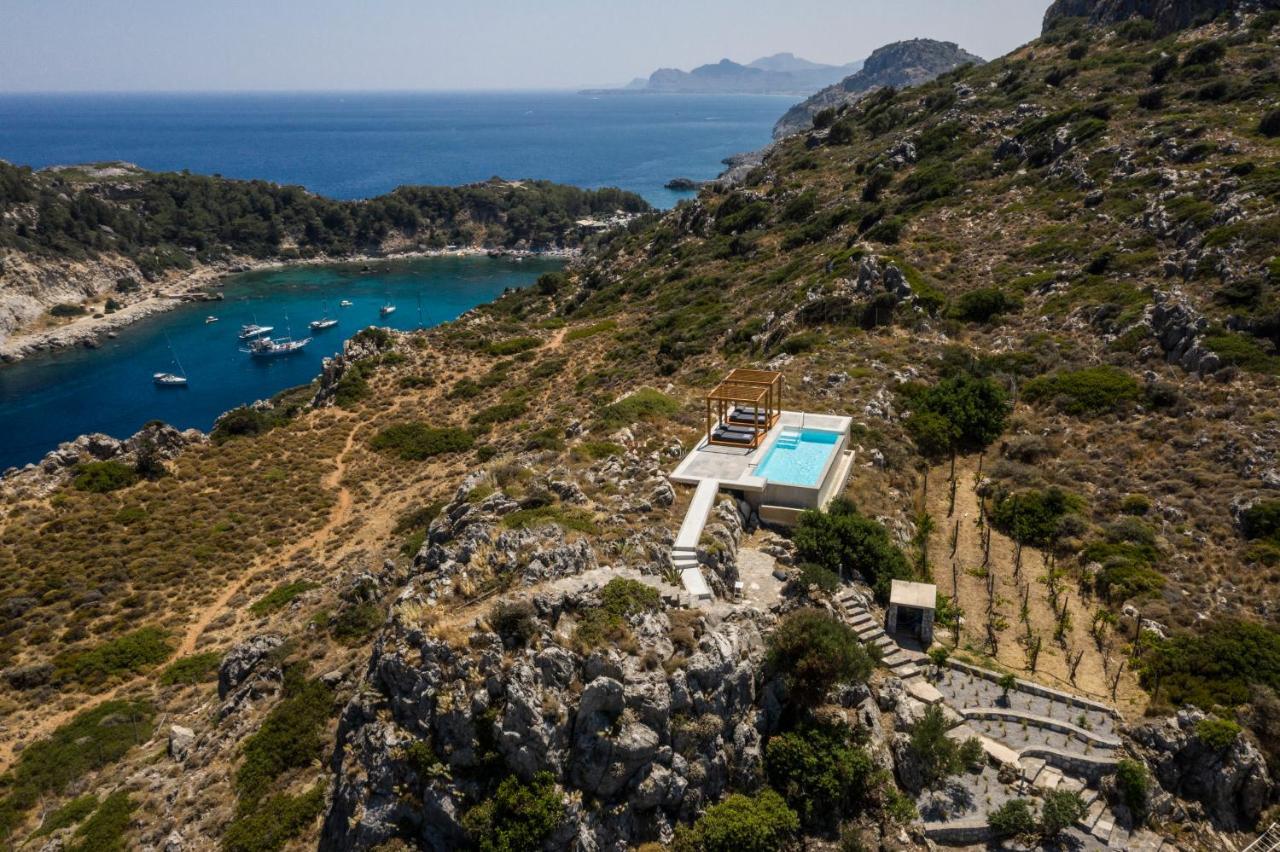 Pristine Seaview Villa , With 5-Star Resort Access Faliraki Eksteriør billede