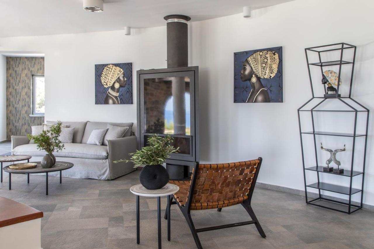 Pristine Seaview Villa , With 5-Star Resort Access Faliraki Eksteriør billede