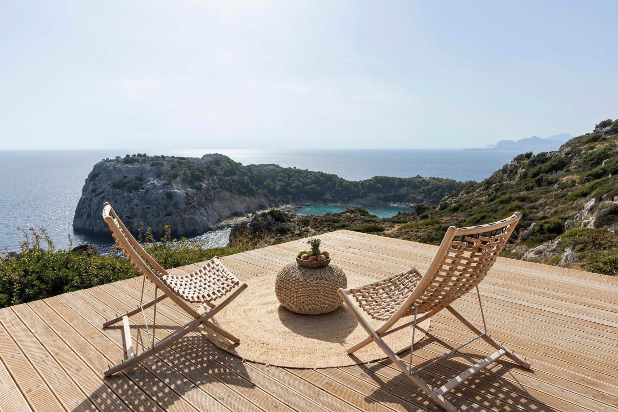 Pristine Seaview Villa , With 5-Star Resort Access Faliraki Eksteriør billede